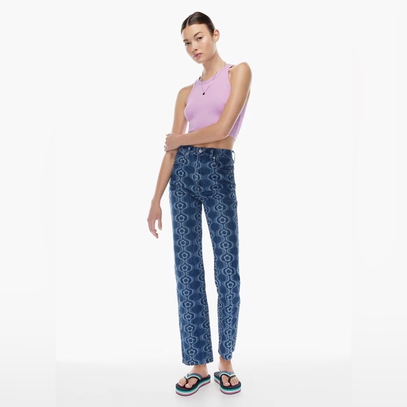 Aritzia Sunday Best Cowboy Jean - Kaleidoscope Blue - Size 10 🇨🇦 - Picture 2 of 11